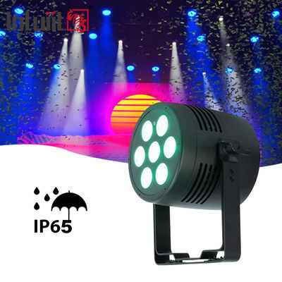 RGBWA UV 7x20w IP65 Waterproof Led Par Lights Disco Dj Hall Party Bar Event Outdoor Stage Par Light