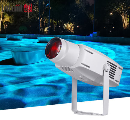 چراغ پروژکتور لوگو LED 400 وات فضای باز IP65 جلوه موج آب برای تبلیغات مقاوم در برابر آب و هوا