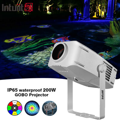 200 وات پروژکتور بیرونی گوبو ضد آب IP65 DMX LED Logo Projector Light برای ساختمان