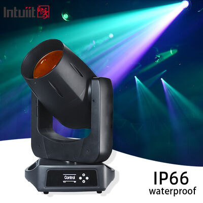 200 وات LED IP66 حرکت چراغ سر با 12 + 1 رنگ DMX512/RDM کنترل برای تئاتر، نمایش، عروسی و باشگاه