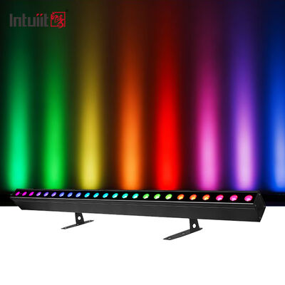 چراغ وال واشر LED نورپردازی صحنه DJ، 4 در 1 RGBW DMX RDM، 24*2W