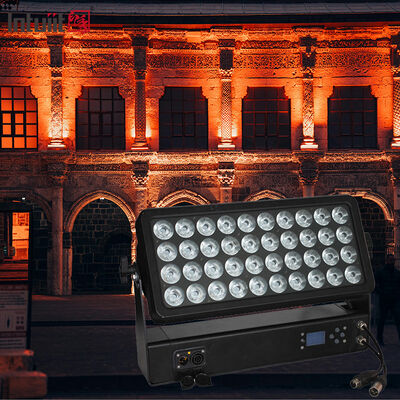 400W درب IP65 ضد آب رنگ شهر 40x10W RGBW 4in1 چراغ LED دیواری