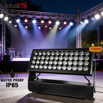 نور استیج Rgbw Outdoor Floodlight LED Flood 1500W ضد آب LED High Power Dj Wall Washer Light