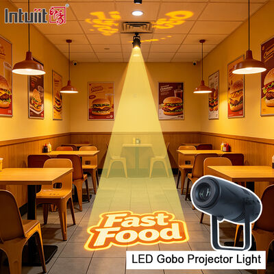 لامپ پروژکتور LED حرفه ای 40W روشنایی گردش تصویر سفارشی لوگو پروژکتور برای عروسی دکوراسیون رستوران