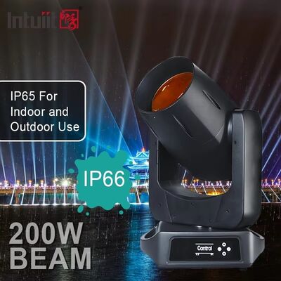 چراغ LED در فضای باز IP66 LED 200W چراغ حرکت در حال حرکت چراغ تیز چراغ اثر روشنایی برای باشگاه شبانه دی جی دیسکو نشان می دهد جشن عروسی در فضای باز