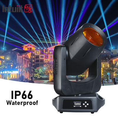 IP66 ضد آب 100 وات CMY نور سر متحرک لیزری بسیار باریک زاویه پرتو 0.8 درجه روشنایی صحنه بیرونی DMX512