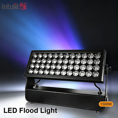 1500W قدرت بالا RGBW 4in1 LED روشنایی سیلاب مرحله DMX512 تئاتر تلویزیون استودیو کنسرت رویداد روشنایی شستشو
