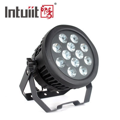 12*10 وات RGBW 4 در 1 IP65 LED Par Can چراغ های صحنه برای نمایش رویداد در فضای باز