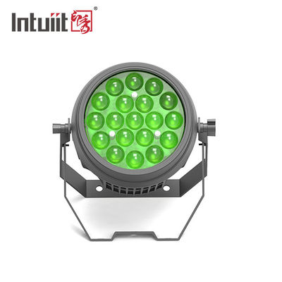 چراغ شستشوی صحنه LED در فضای باز Ip65 217W RGBW 4 در 1 Dmx COB Zoom LED Par Can Light