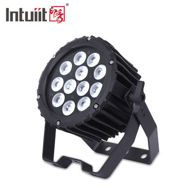 12x3W 4 در 1 RGBW LED Outdoor Uplight IP65 Dj Stage Par Light اجرای خودکار