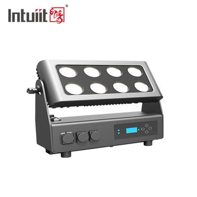 بی سیم 566lm 8 * 15W باتری LED با نور با زاویه پرتو 20 درجه