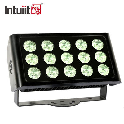 تجاری 15*5W 4-IN-1 Rgbw LED Motions صحنه روشنایی بیرونی چراغ های سیلاب در استند