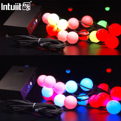 چراغ پری چند رنگ IP54 چراغ کریسمس 45 متری 60 LED RGB را وصل می کند