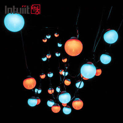 60 چراغ LED تغییر رنگ چراغ های ضد آب درخت چشمک زن قابل اتصال