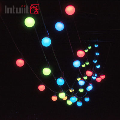 چراغهای 116W Gazebo Party Outdoor String چراغهای ضد آب ضد آب با کنترلر