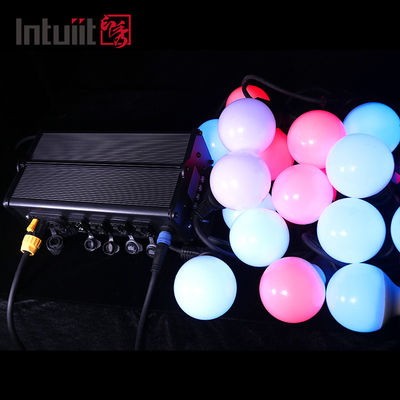 RGBW 20Hz Strobe Globe Fairy Lights Outdoor ساخته شده در حالت