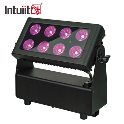 چراغ های صحنه LED با باتری DMX512 برای نورپردازی RGBW کنسرت