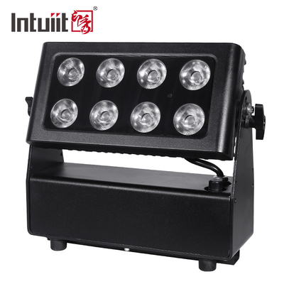 ضد آب RGBWAUV DJ با باتری مجهز به چراغ‌های LED استیج بی‌سیم LED Uplight