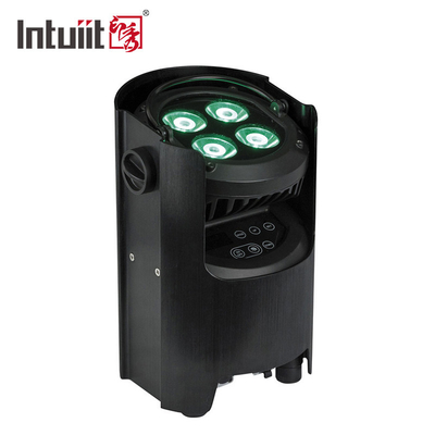 نوار چراغ‌های LED با باتری 240 ولتی Rgbw 4 در 1 رویداد DJ عروسی بی‌سیم LED Uplight
