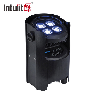 Stage Party Battery Wireless Uplight Par 4x12w RGBWAUV 4 In 1 Dj Par Light IR Remote Wifi Control