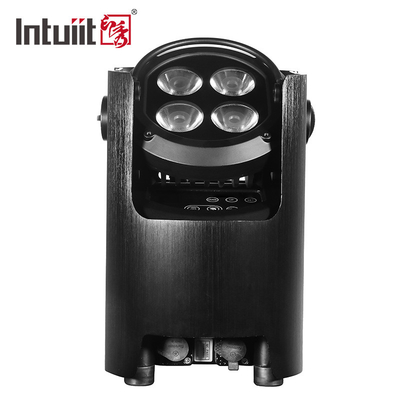 کنترل از راه دور Wifi LED Par Lights 4x12w RGBW Wireless Dmx با باتری
