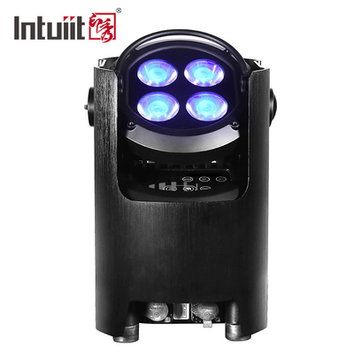 لامپ الومینیومی استیج عروسی 4*12 وات بی سیم Dmx باطری برق دار LED Par Uplights