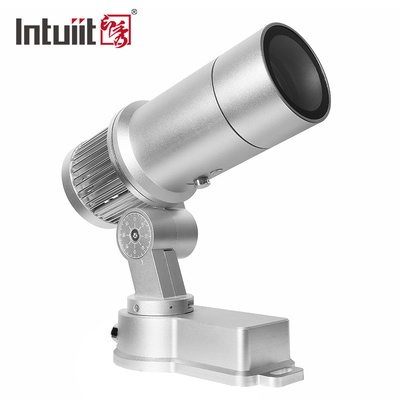 لامپ نمایش درب بیرونی 60 وات Ip65 LED تبلیغاتی نور لوگو Gobo گردش کننده پروژکتور